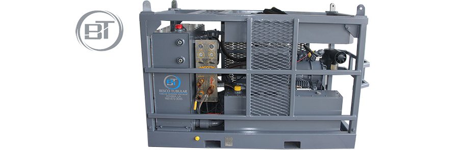 Hydraulic Power Unit used by Besco Tubular Inc Land and Offshore